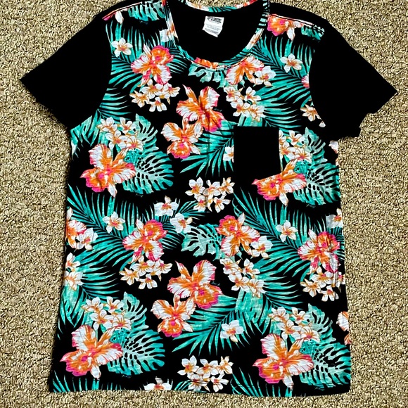 PINK floral shirt - Picture 1 of 4